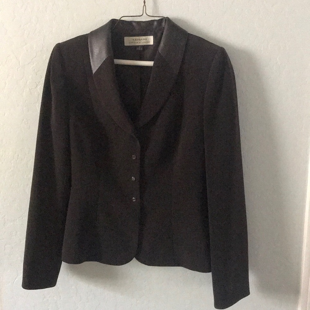 Brown Tahari Suit